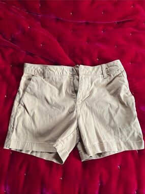 Banana Republic Khaki Chino Shorts